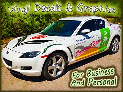 Business & Personal Vinyl Decals & Graphics Banner