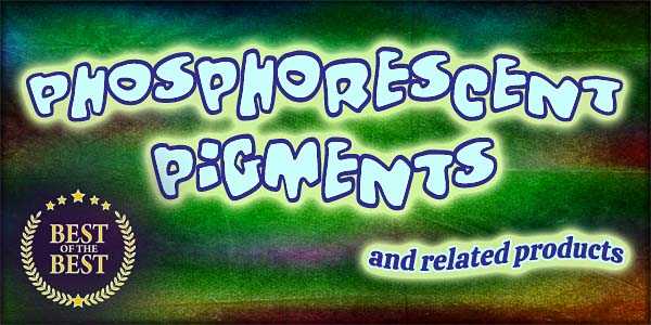 Phosphorescent Glow Pigments Banner
